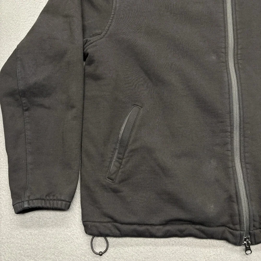 KITH Cotton Jacket Black Full Zip Pockets Mesh Lined Casual Streetwear‎